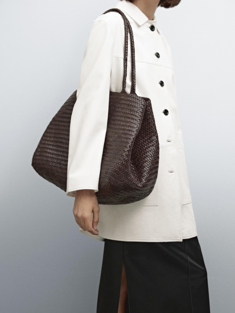 Velike torbe za posao Massimo Dutti