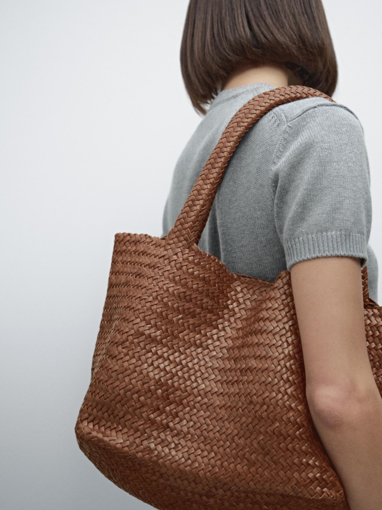 Velike torbe za posao Massimo Dutti