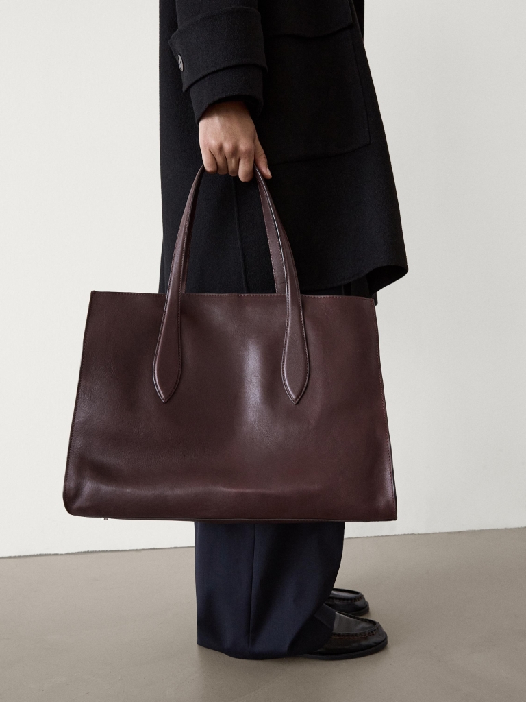 Velike torbe za posao Massimo Dutti