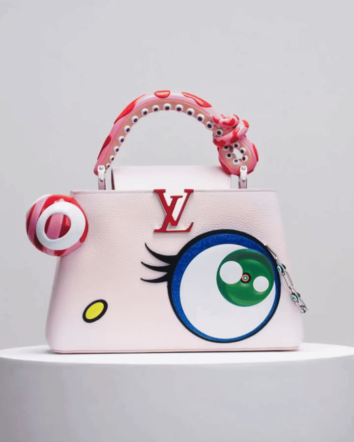 U novoj etapi suradnje, Takashi Murakami i Louis Vuitton predstavljaju viziju kultne Capucines torbe