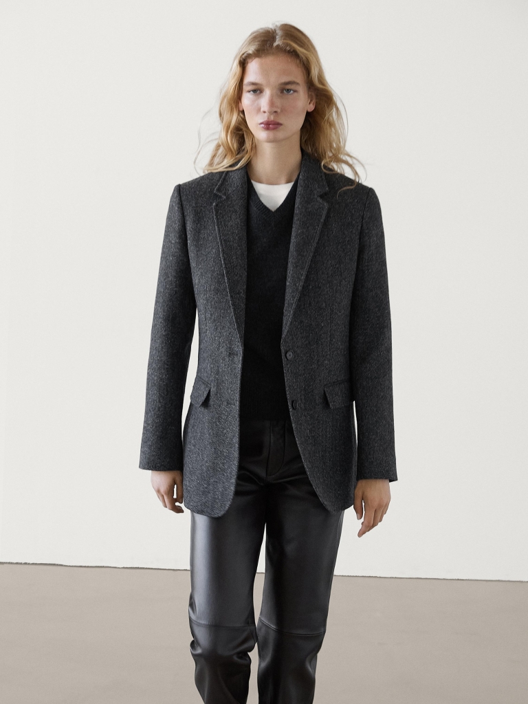 deblji blejzer Massimo Dutti