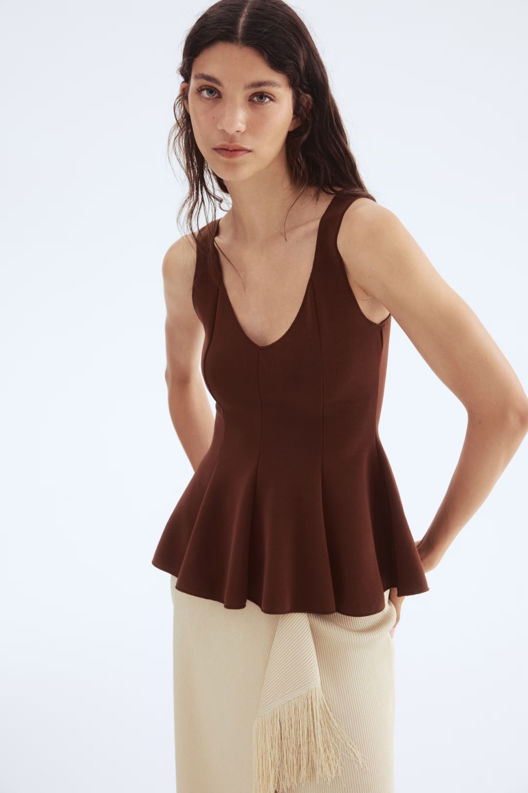 peplum topići H&M