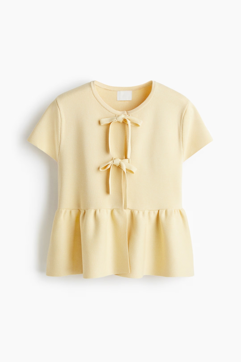 peplum topići H&M