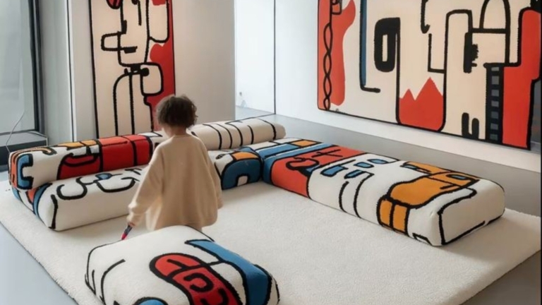 Art sofa by Marina Efimova