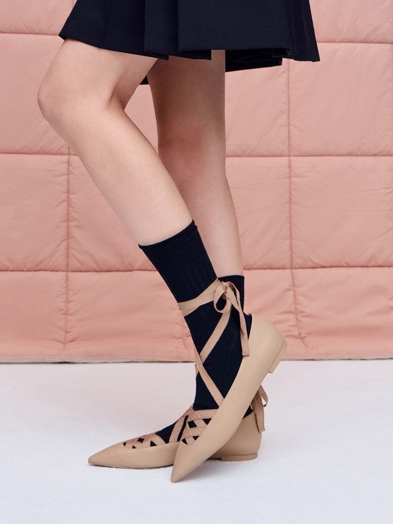 Balerinke s vezicama Charles & Keith