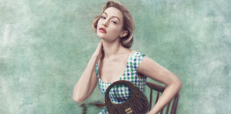 Gigi Hadid je glavno lice Miu Miu kampanje