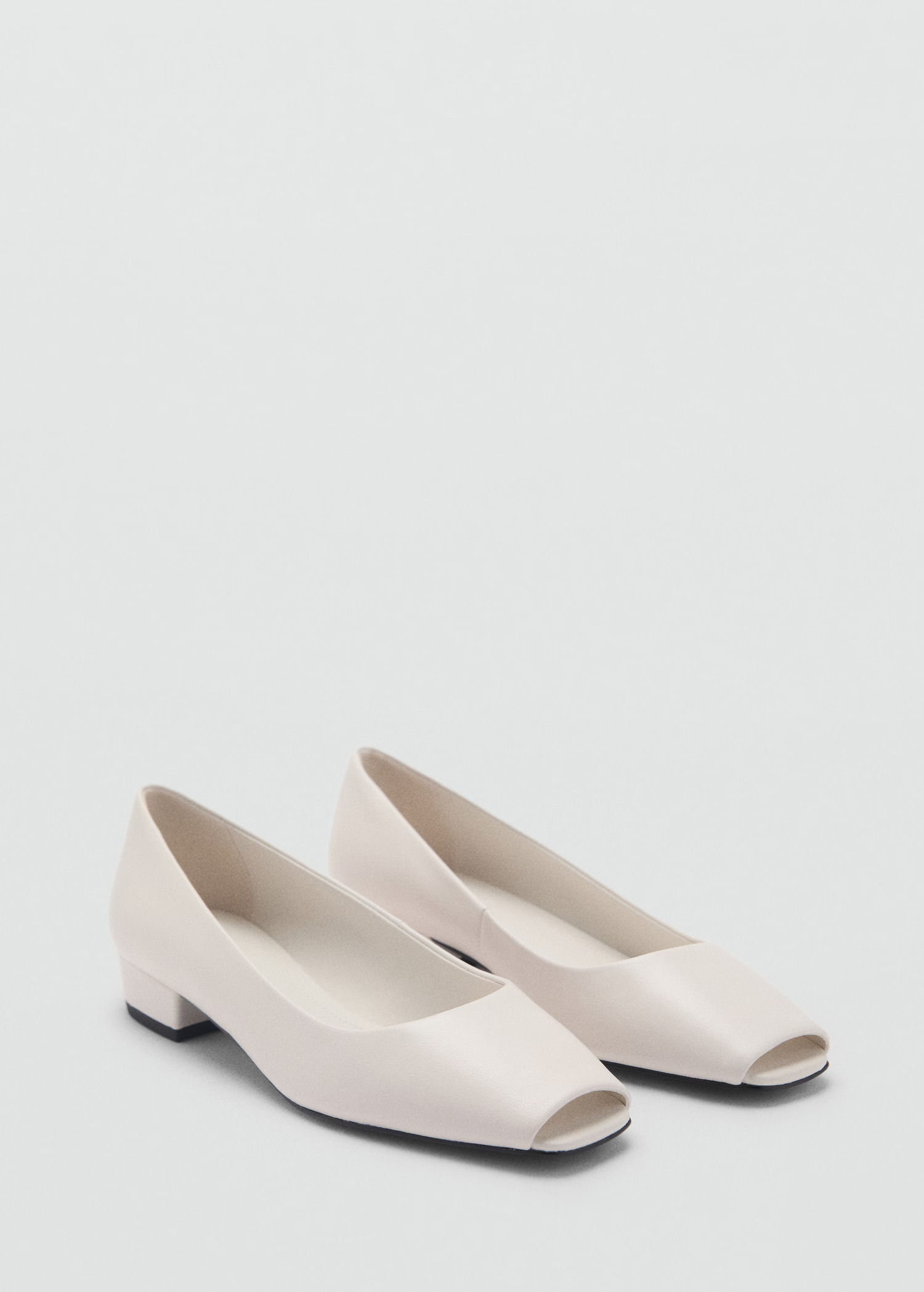Mango cipele peep toe model