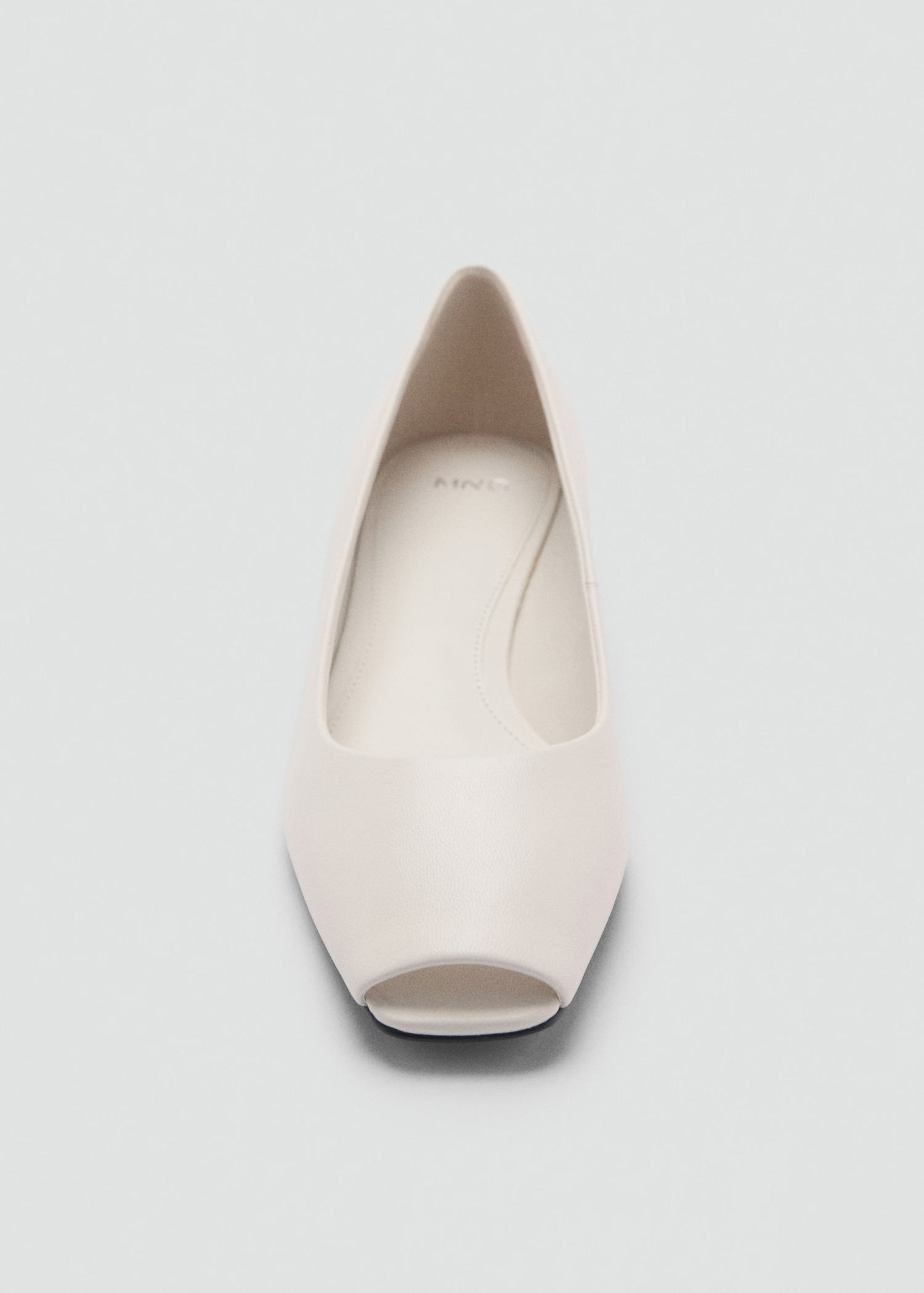 Mango cipele peep toe model