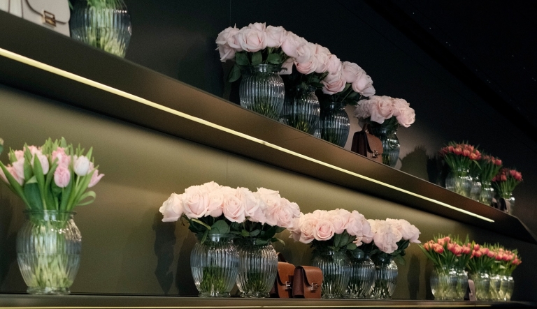Victoria Beckham pop up cvjećarnica