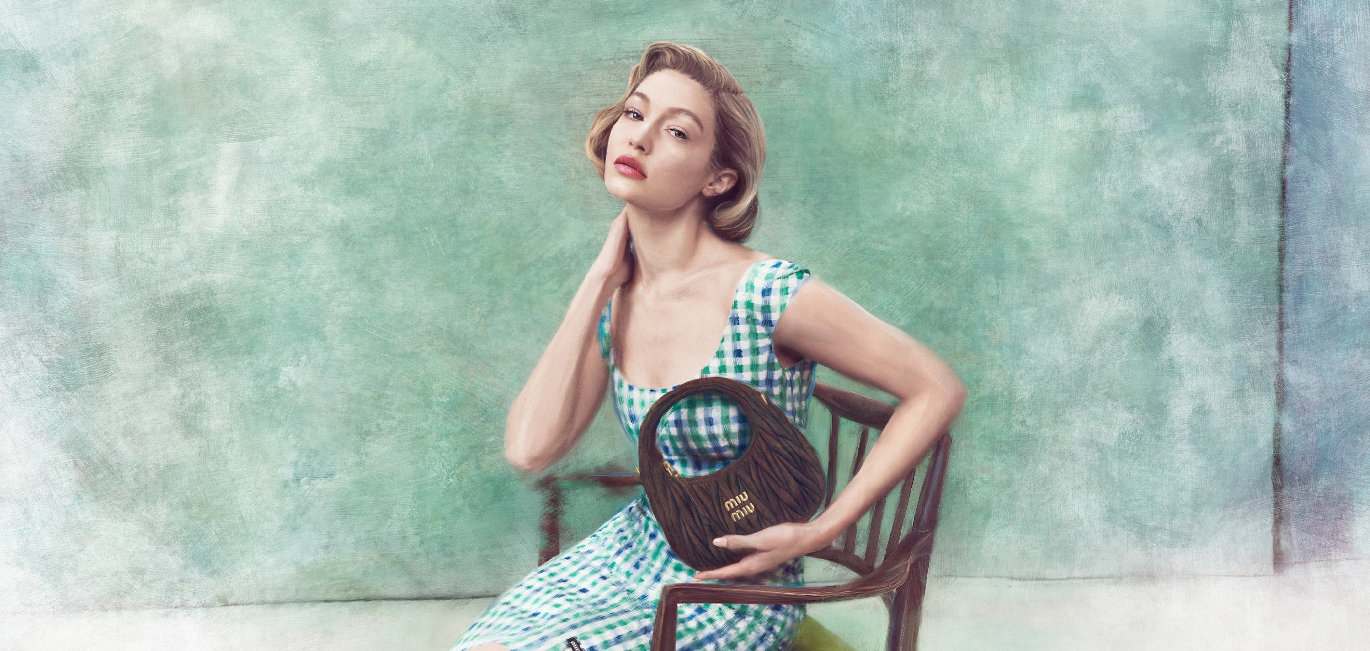 Miu Miu gigi hadid kampanja