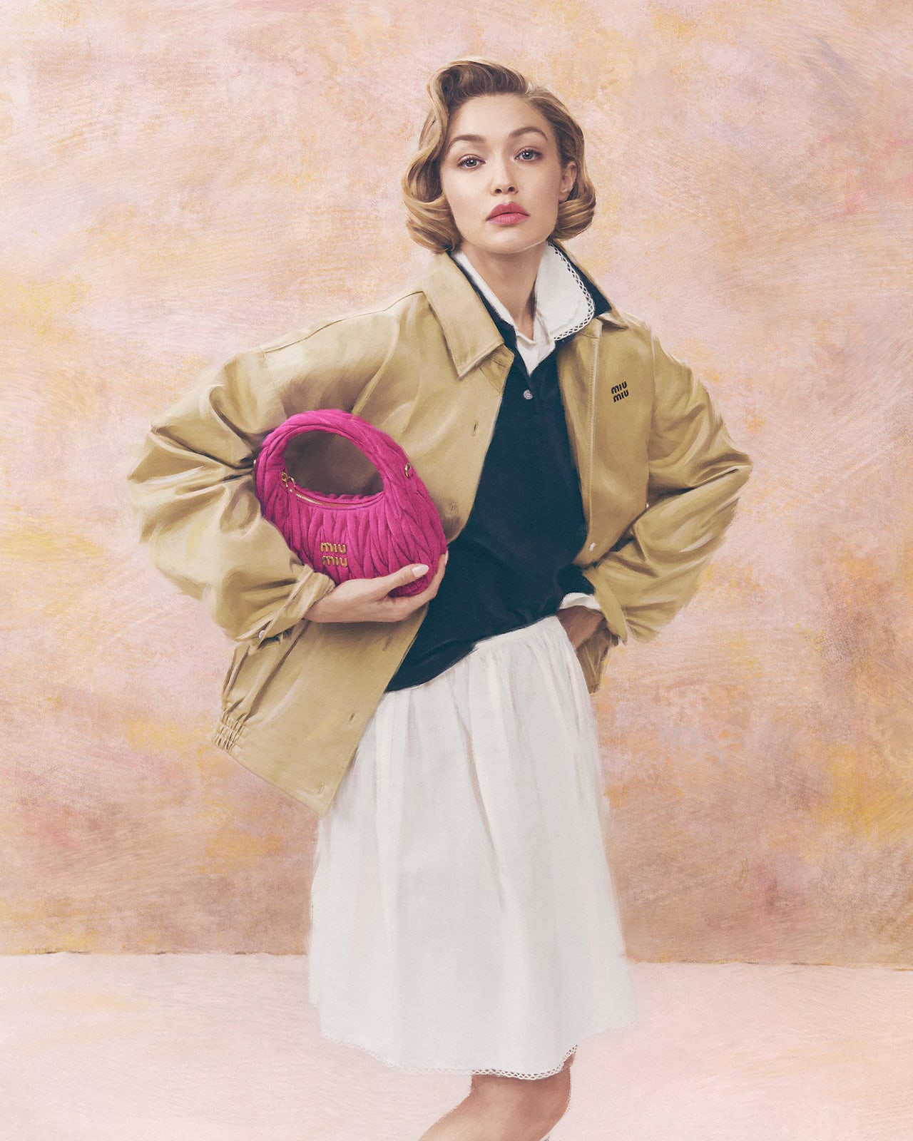 Miu Miu gigi hadid kampanja