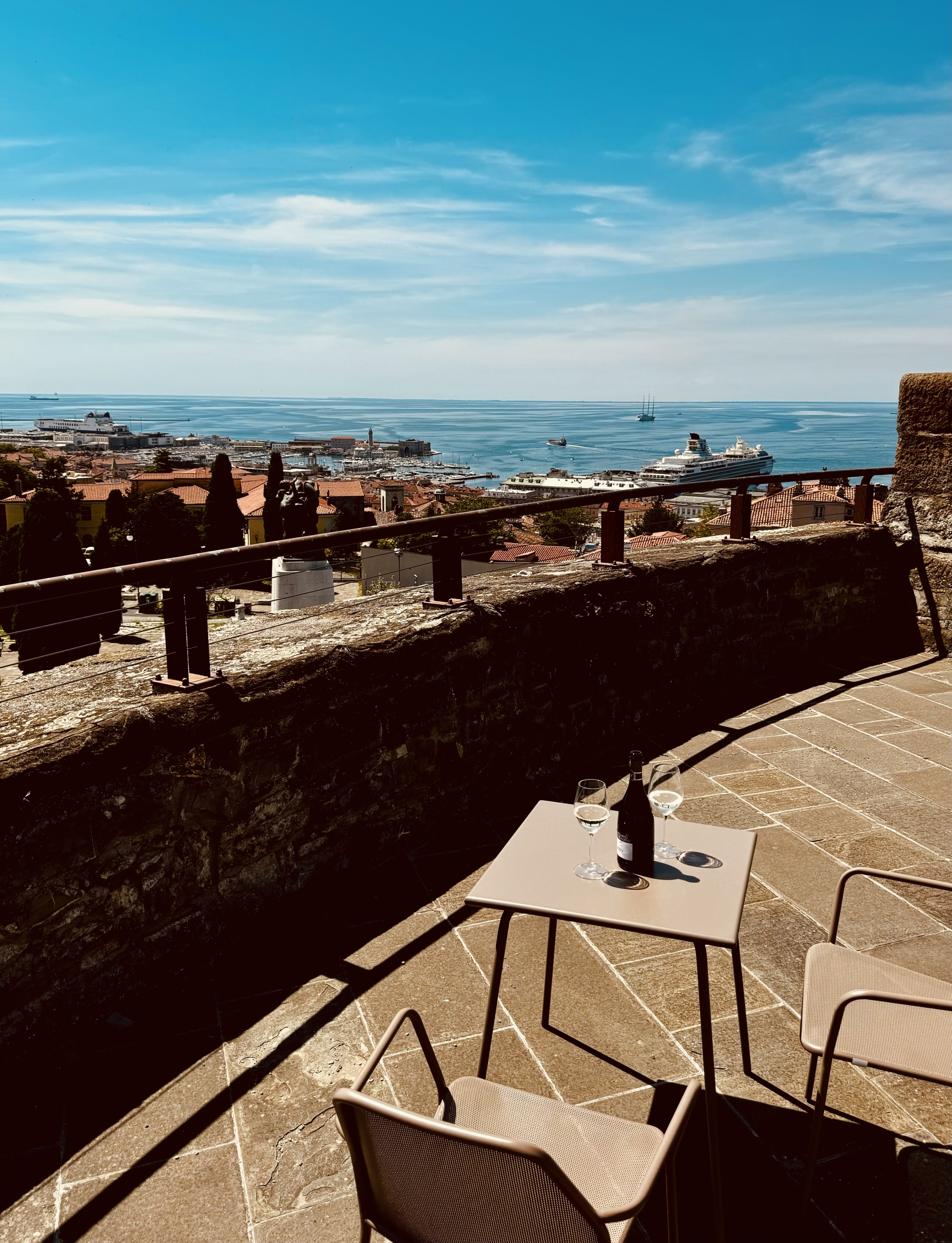 Bastione San Giusto: Bar s najljepšim pogledom u Trstu otvorio je sezonu