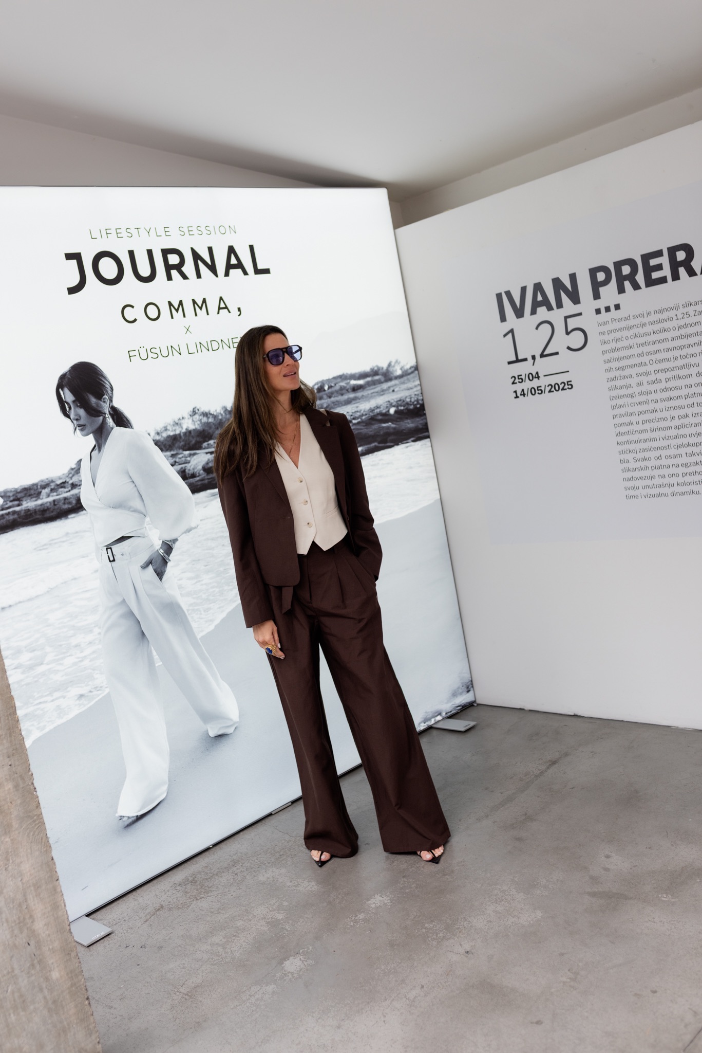 Journal x Comma x Füsun Lindner event Iva Radić