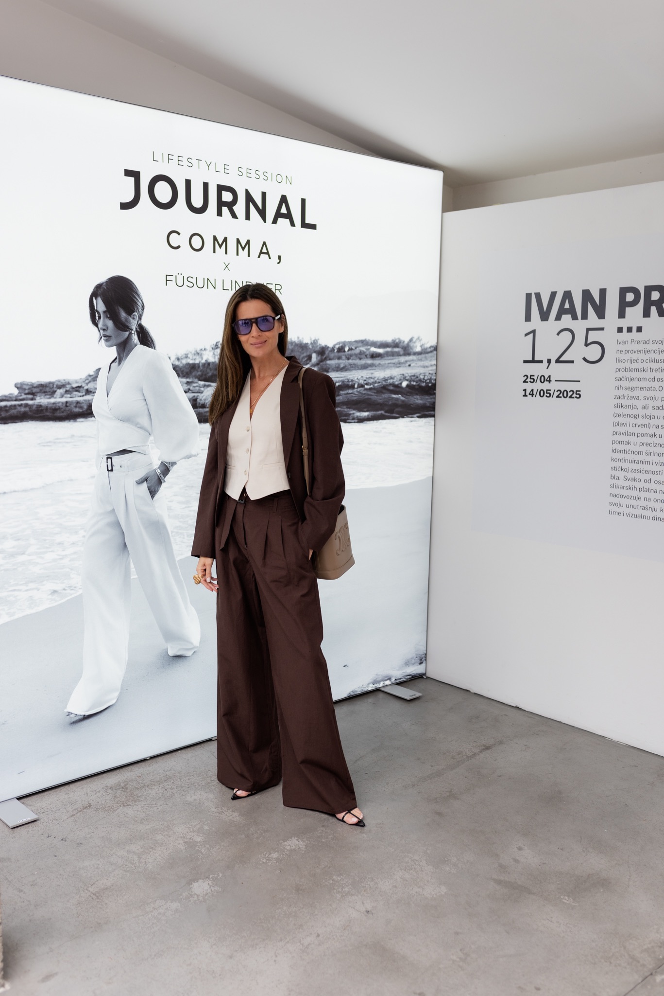 Journal x Comma x Füsun Lindner event Iva Radić