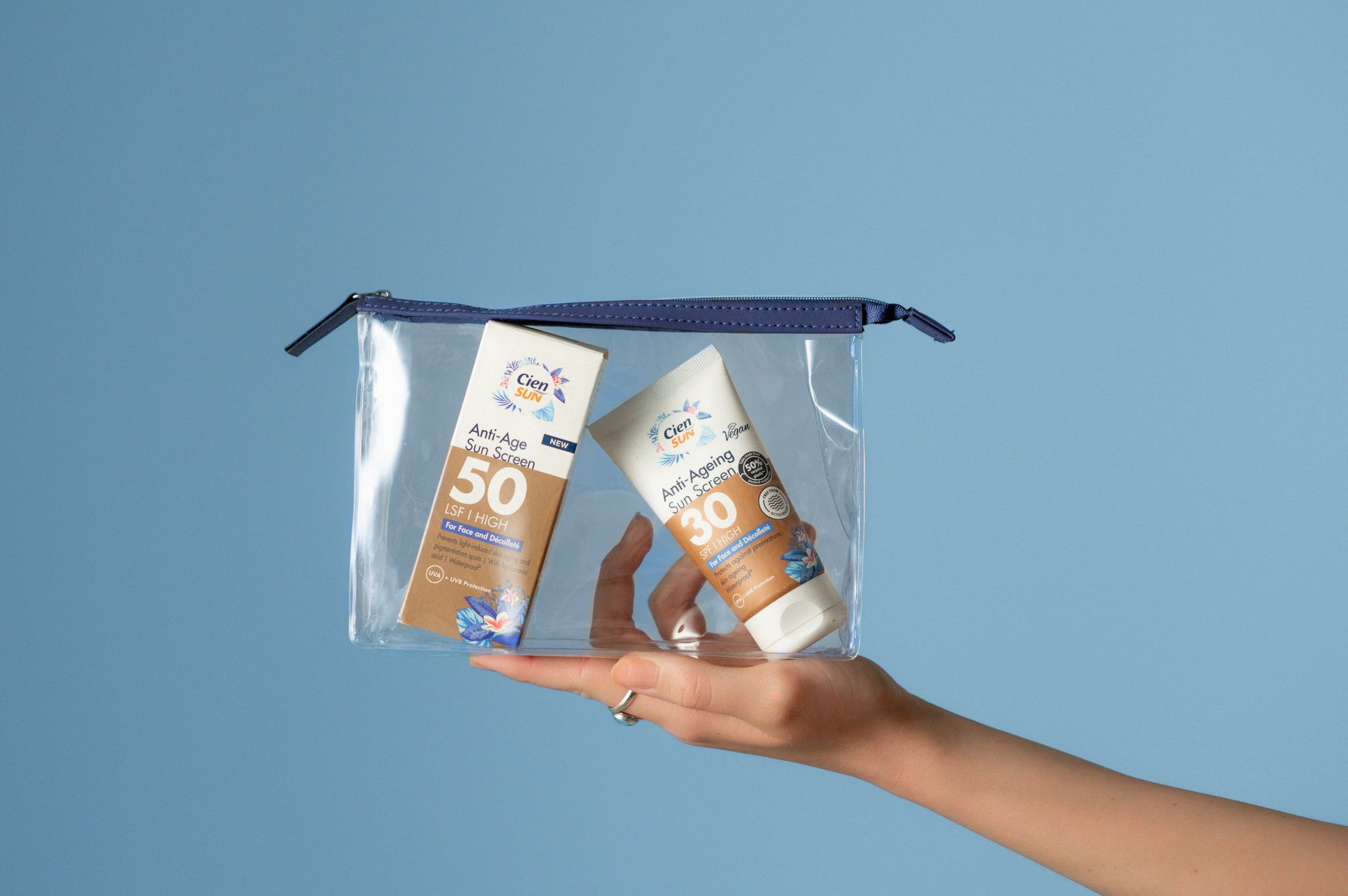 Cien Sun Anti-age krema za sunčanje za lice SPF 30 i 50