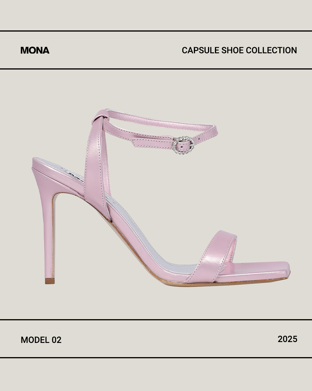 Mona nova kolekcija capsule cipela na petu