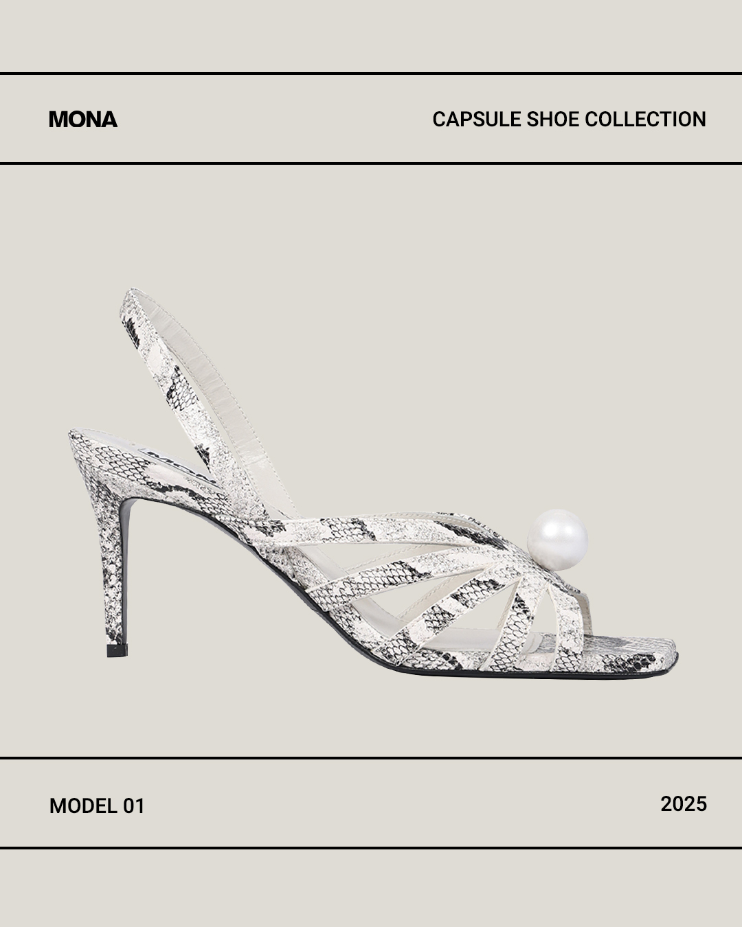 Mona nova kolekcija capsule cipela na petu
