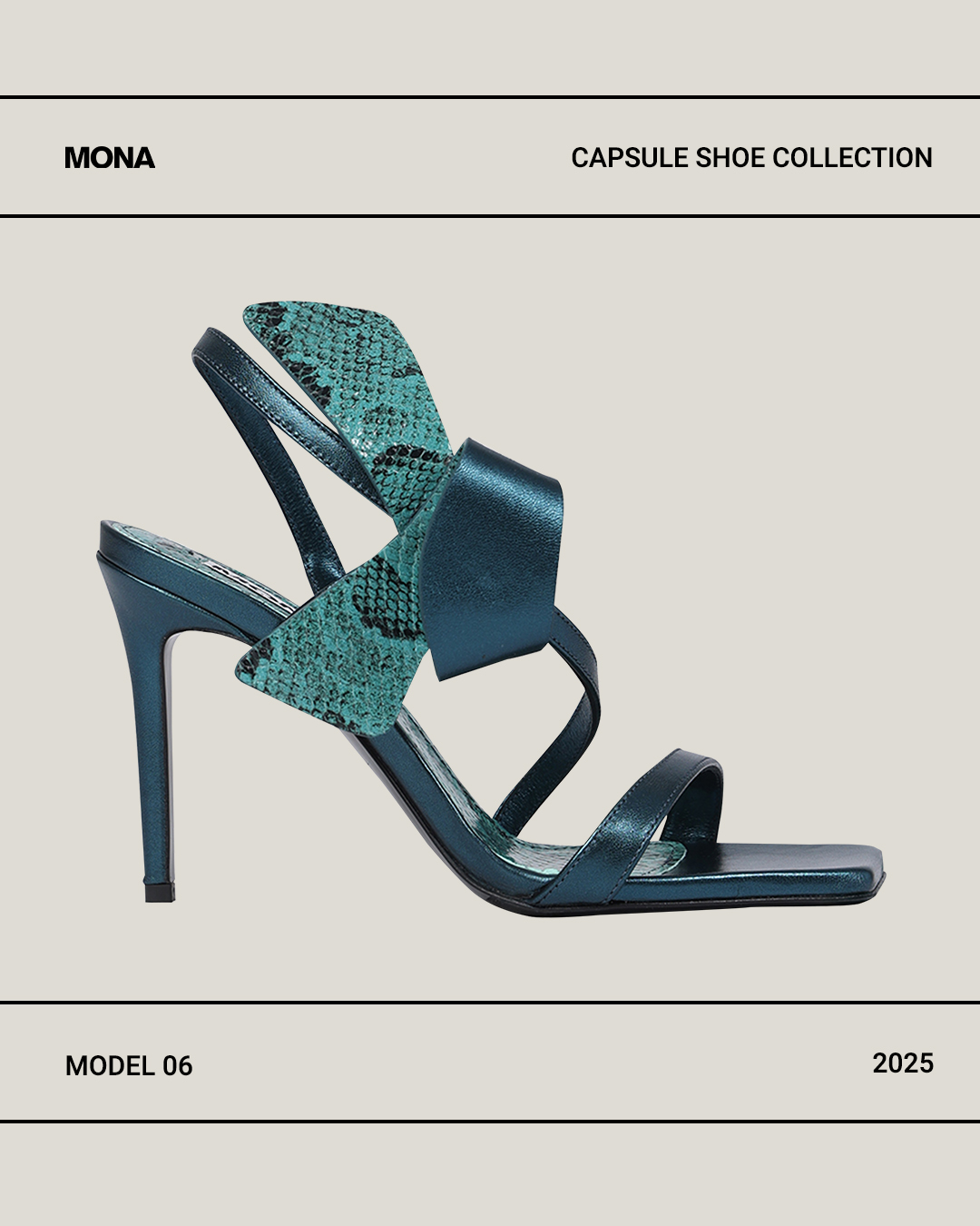 Mona nova kolekcija capsule cipela na petu