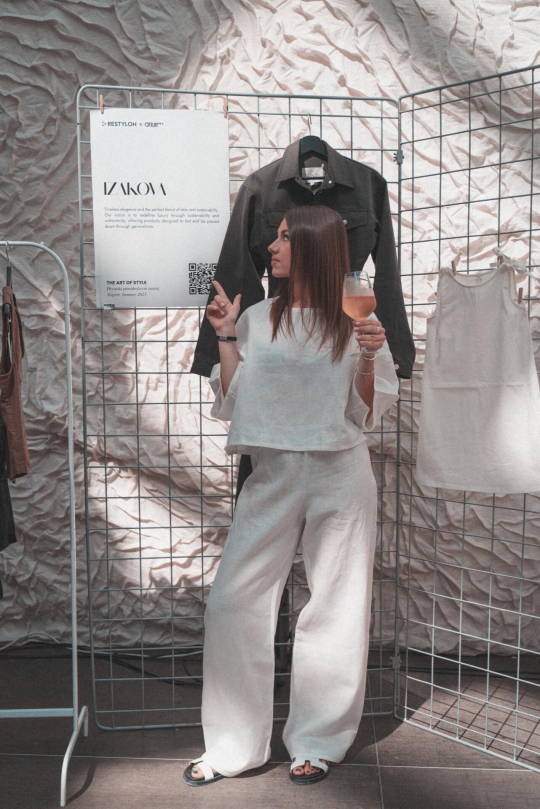 Moda i pjenušac su savršeni spoj – evo kako je izgledalo prvo modno događanje u Prirodoslovnom muzeju