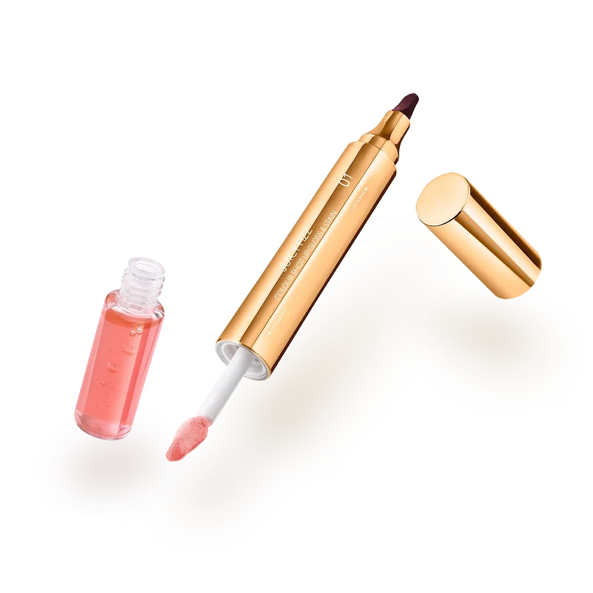 Kiko Milano juicy fizz color shot lip gloss & stain
