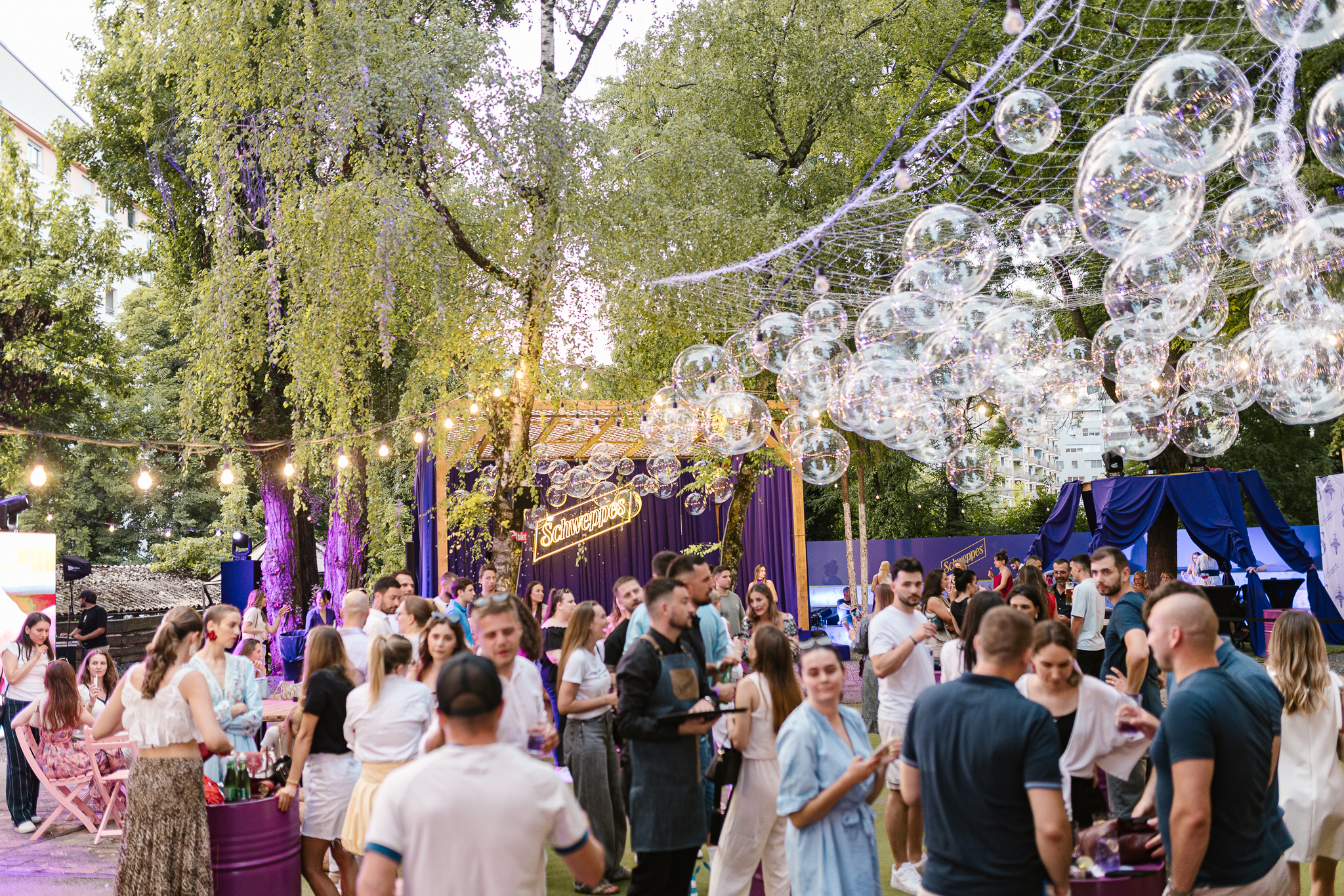 Schweppes Purple Garden