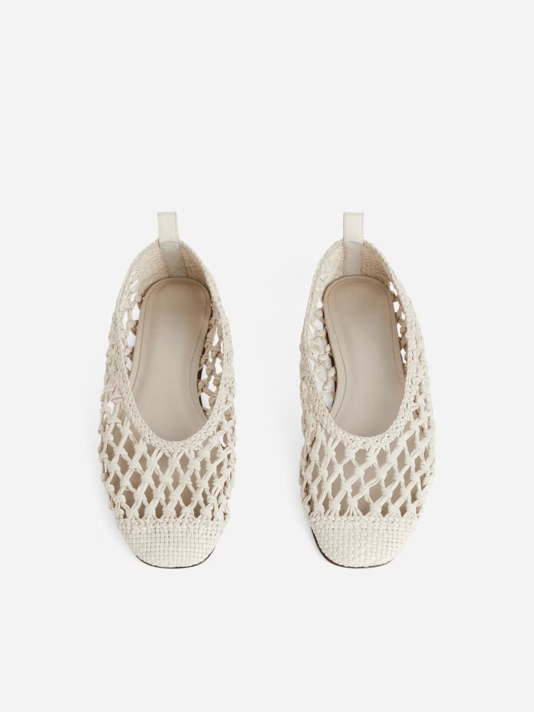 crochet balerinke Arket