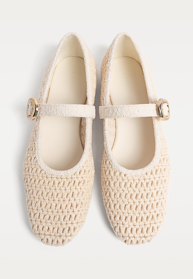 crochet balerinke Stradivarius