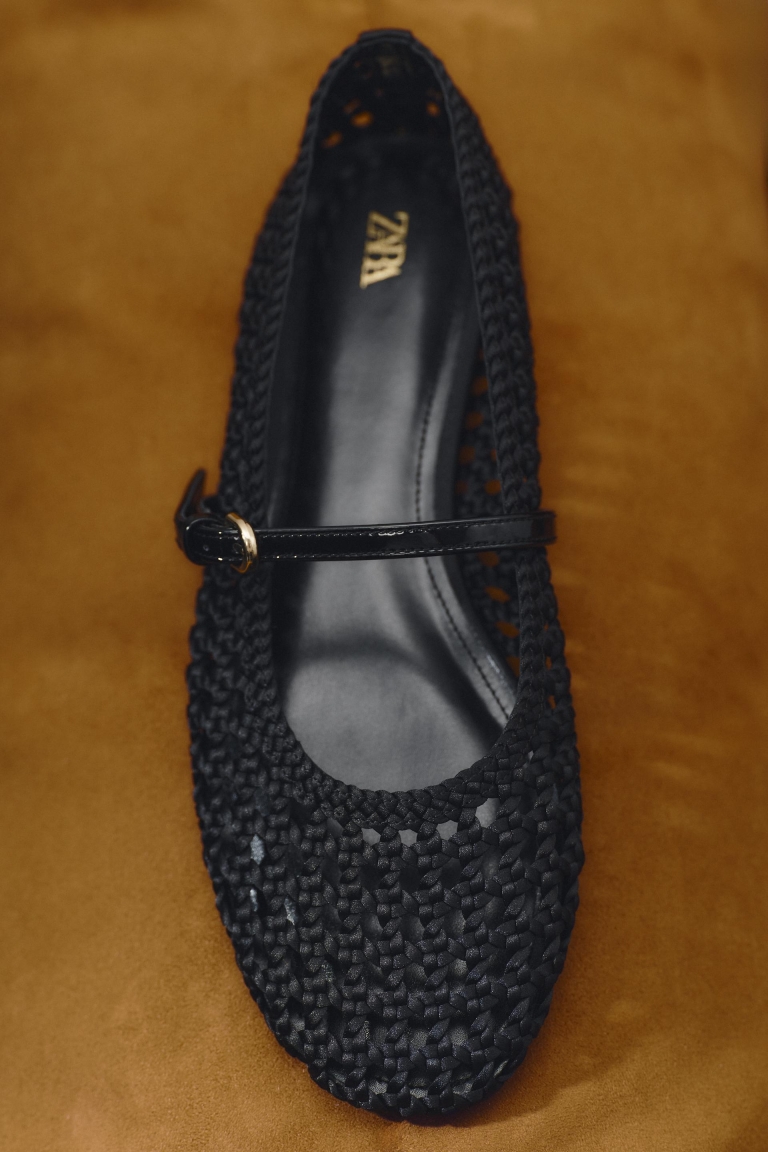 crochet balerinke Zara