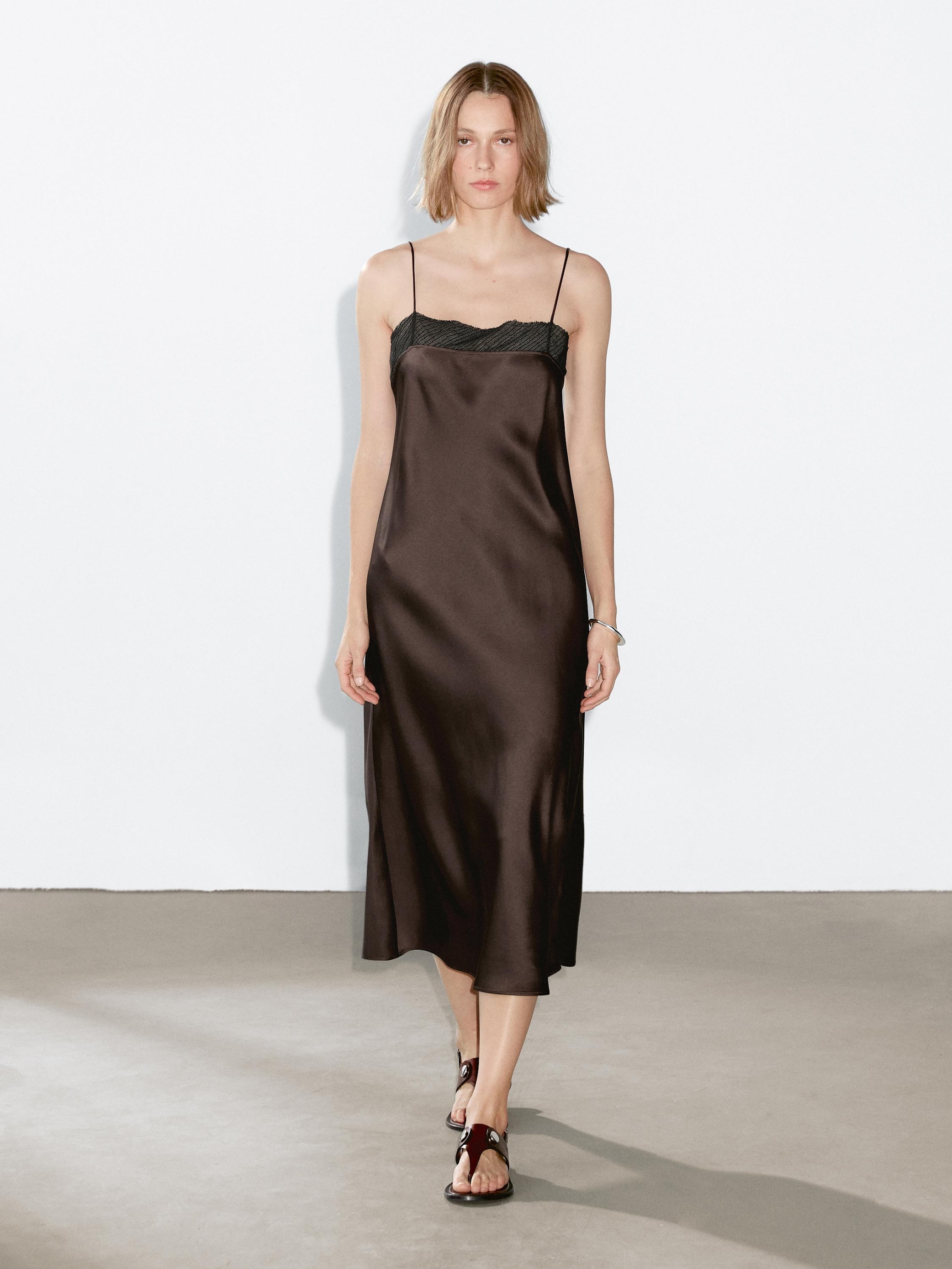 inditex sniženje saten Massimo Dutti