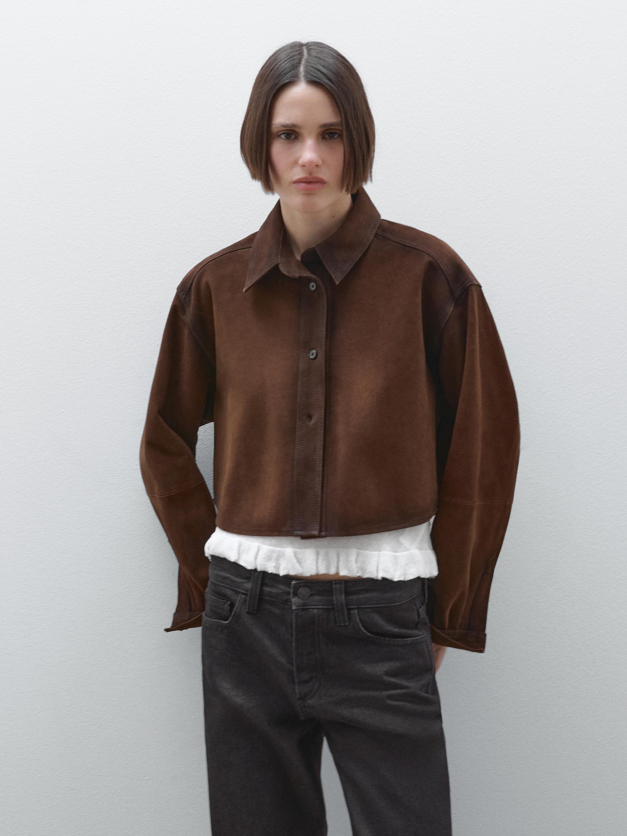 inditex sniženje suede Massimo Dutti