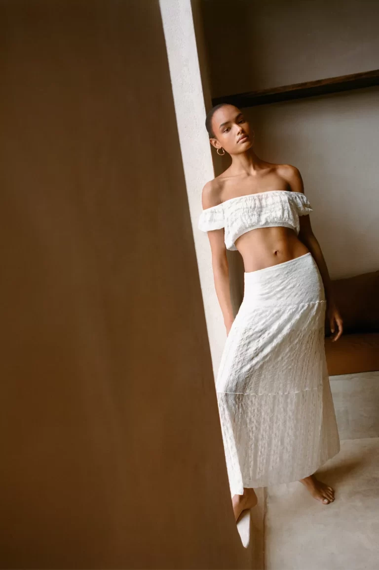 off the shoulder topići Pull&Bear