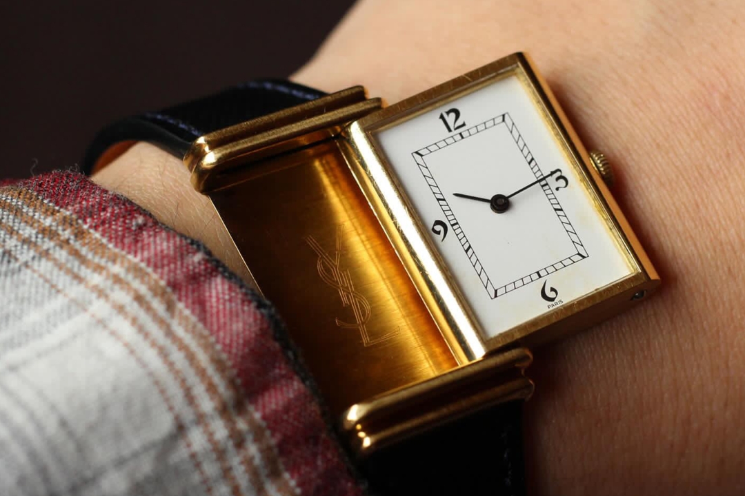 vintage reverso sat ysl