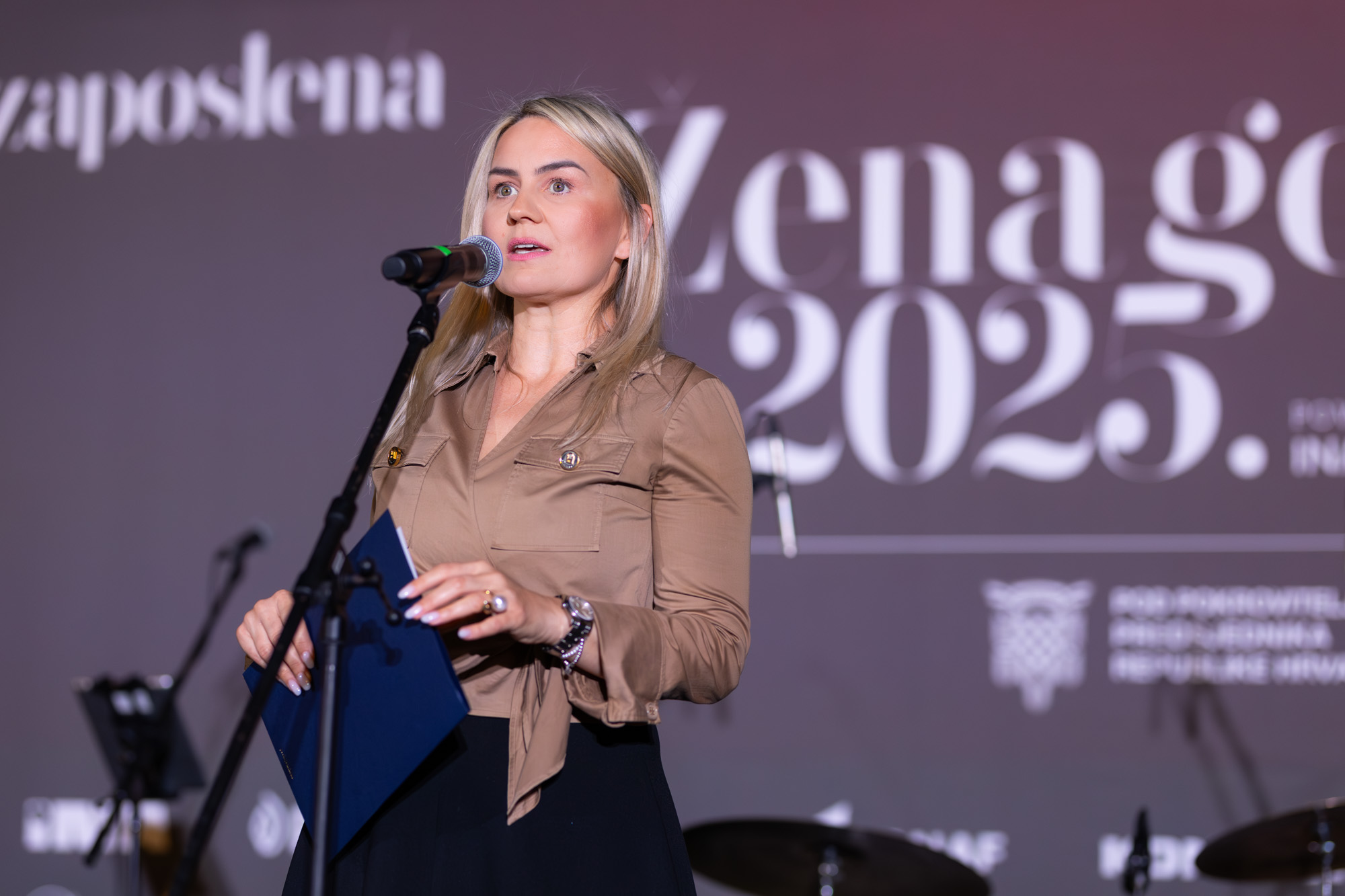 Martina Ciglević, pomoćnica savjetnika za ekonomiju predsjednika RH u funkciji izaslanice predsjednika RH Zorana Milanovića
