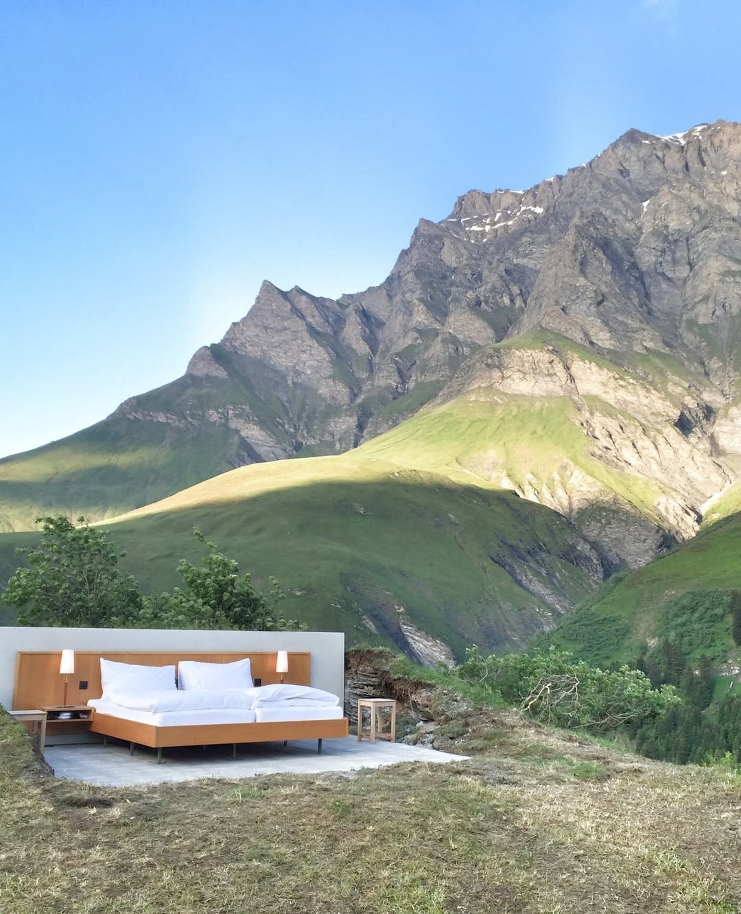 Hotel s nula zvjezdica i bez zidova nudi spavanje pod vedrim nebom švicarskih Alpa