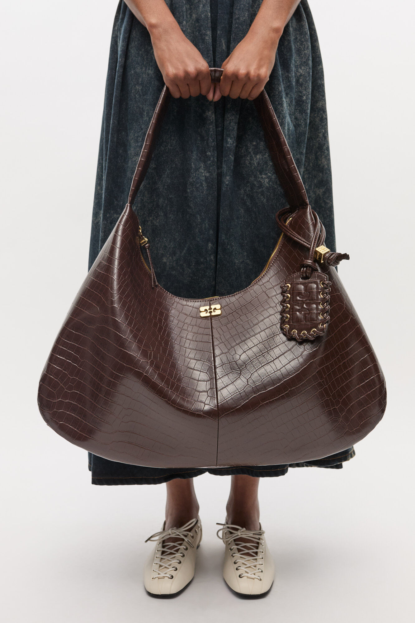 ganni hobo torba