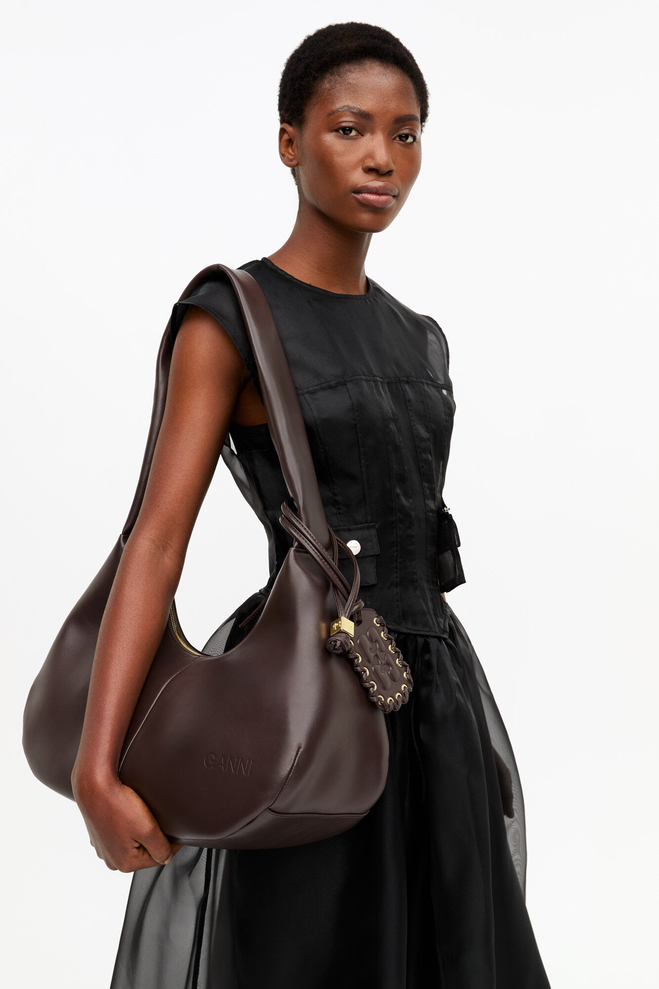 ganni hobo torba