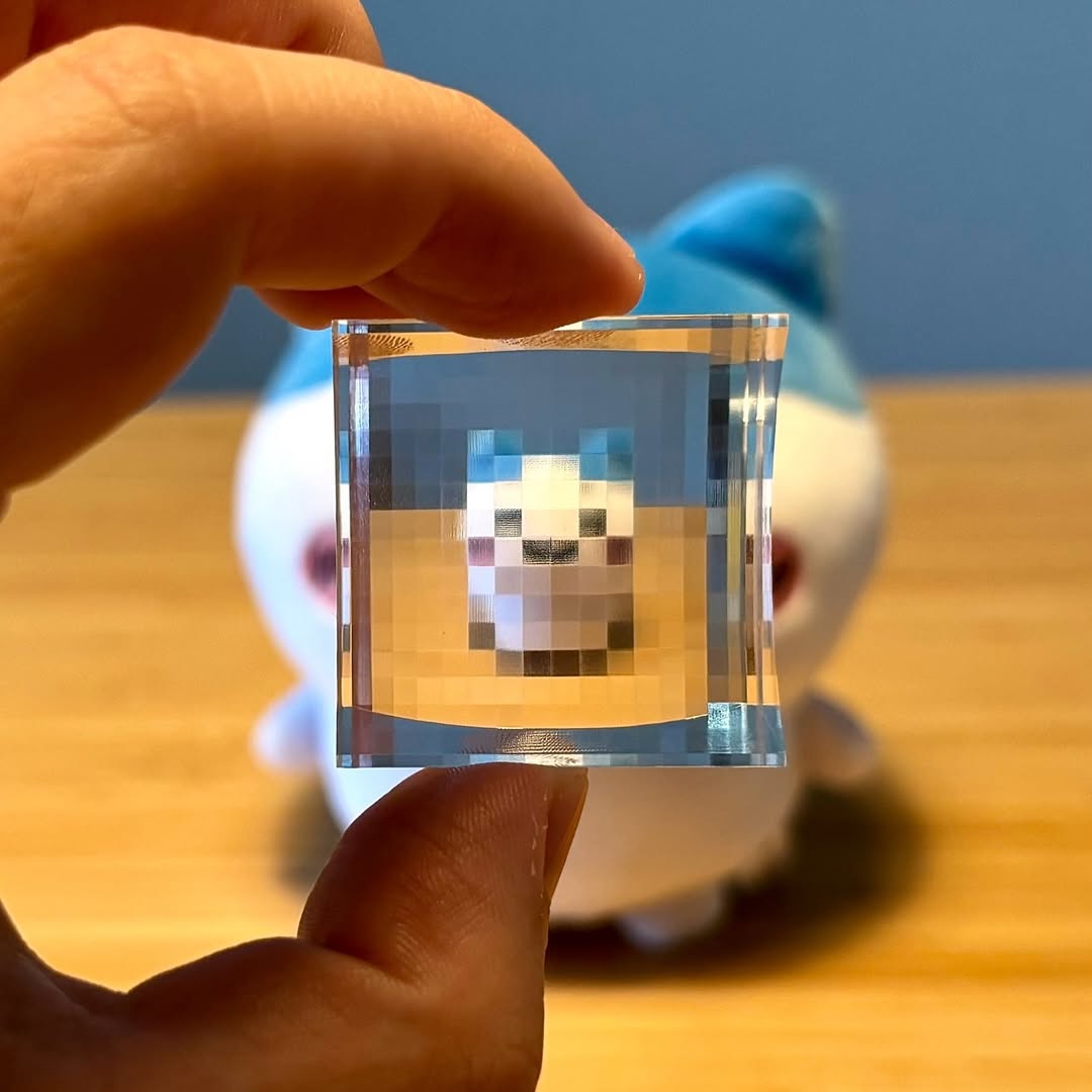 Pixelizirani svijet u stvarnom vremenu: Pixel Cube, dizajnera Hakusija Kateija, novi je hit u Japanu