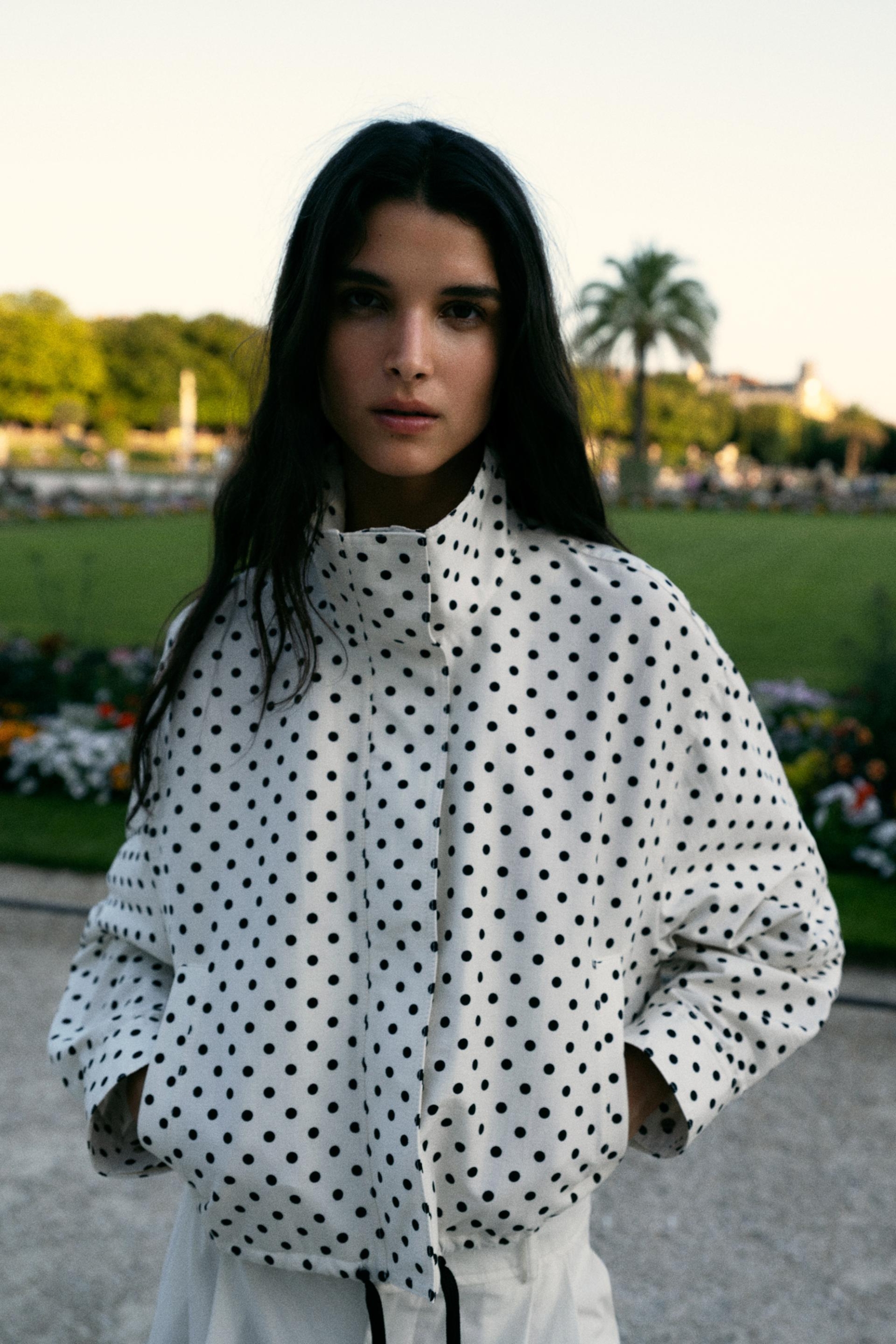 polka dot zara set