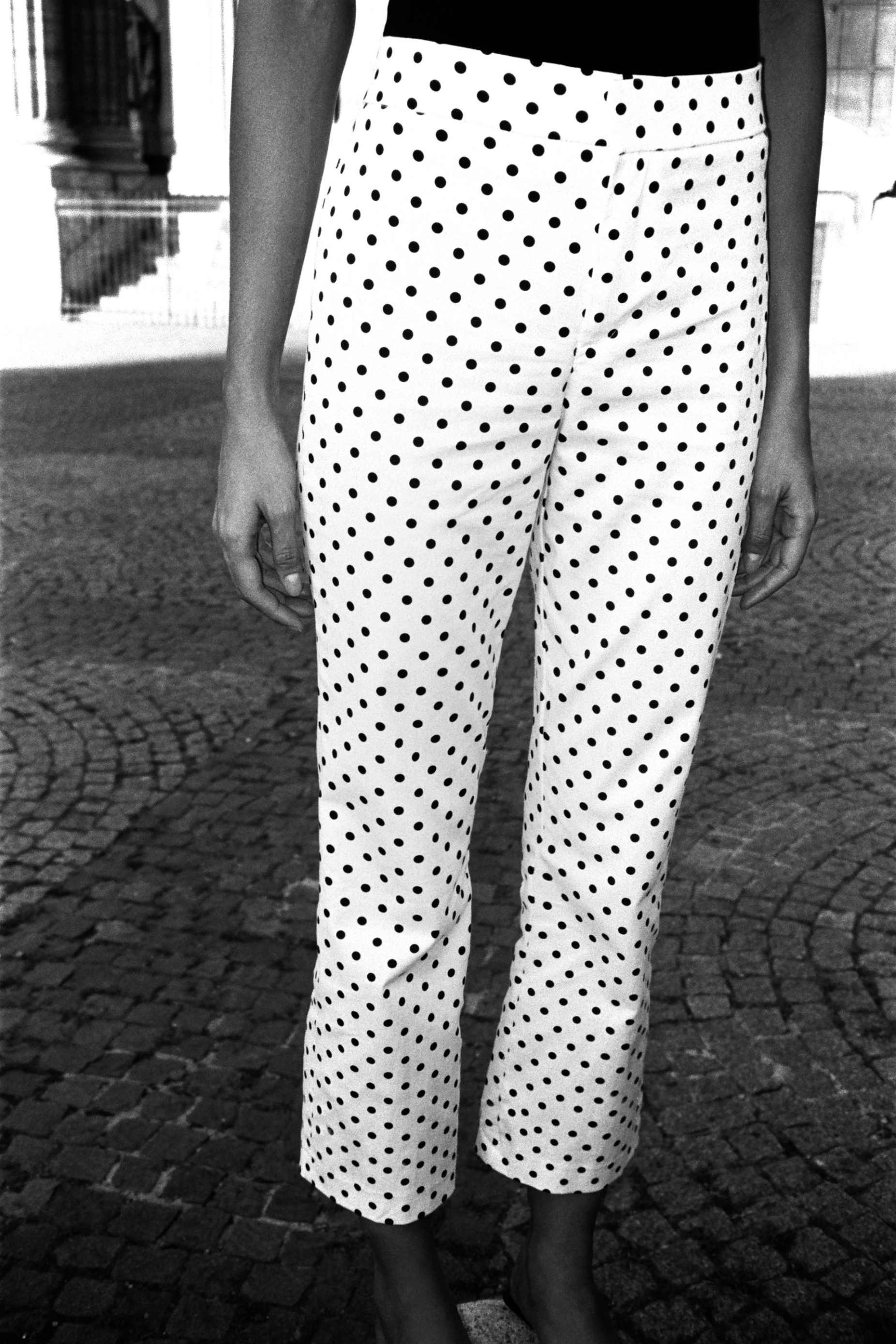 polka dot zara set
