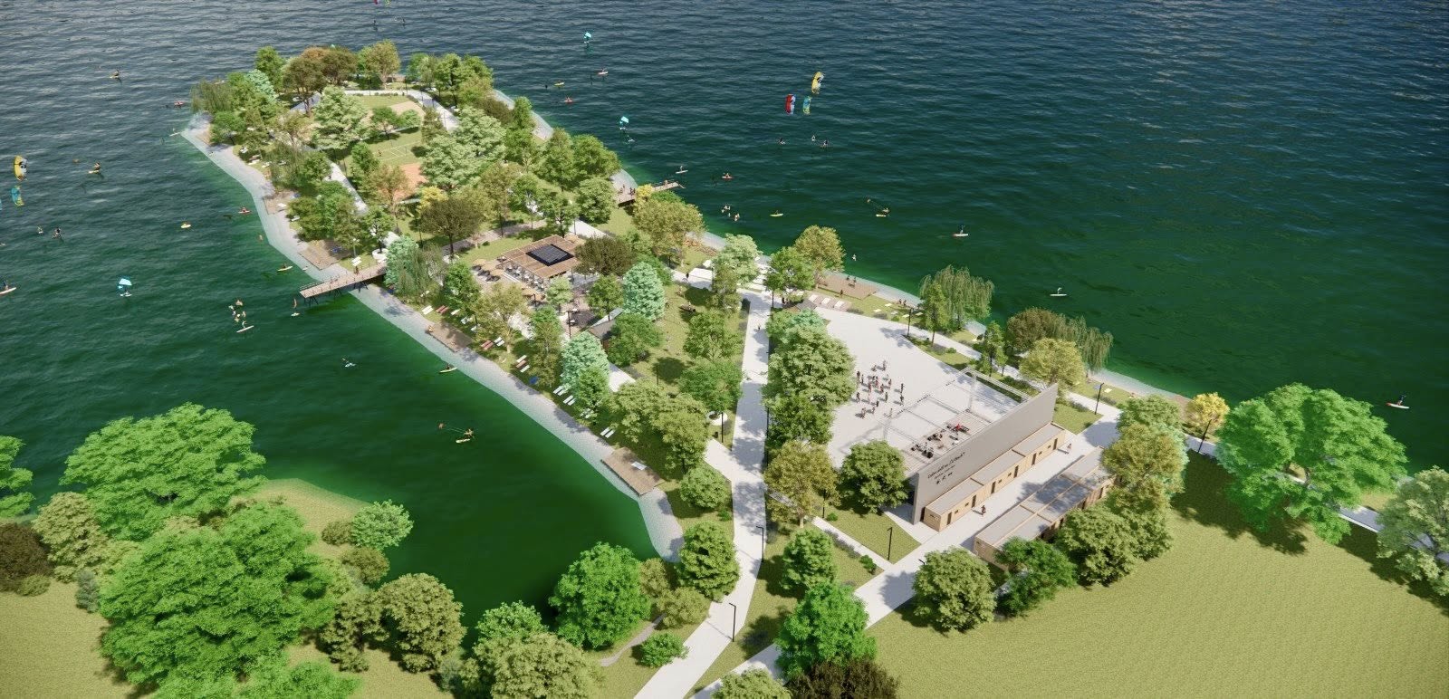 Uskoro bi svi mogli na kupanje na Čič Beach. Pogledajte projekt uređenja kupališta na Turopoljskom moru
