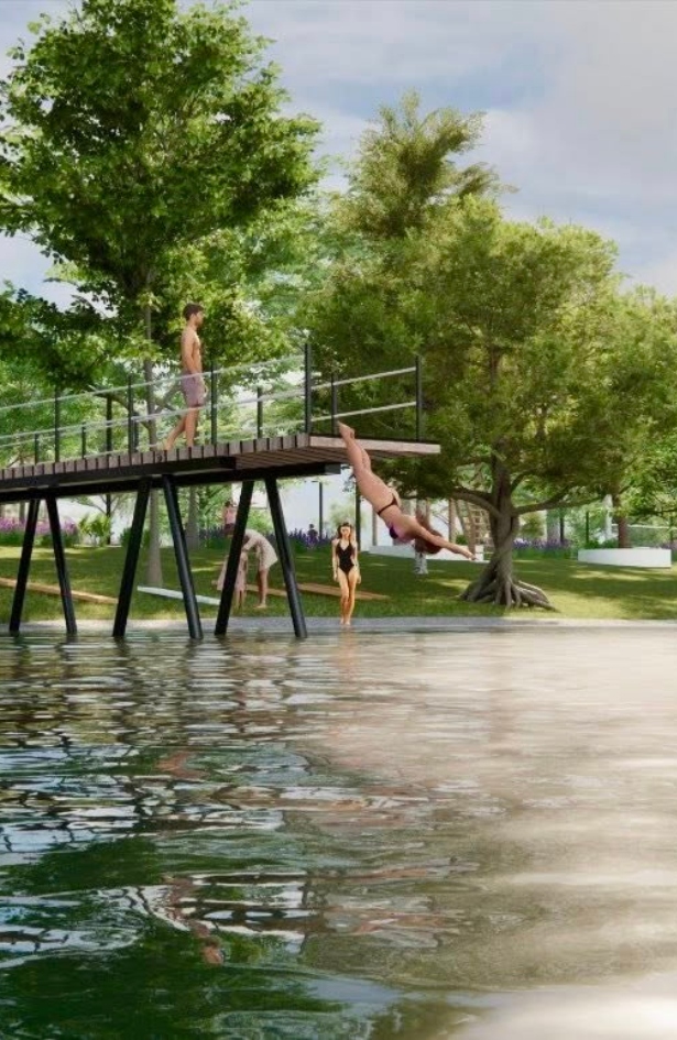 Uskoro bi svi mogli na kupanje na Čič Beach. Pogledajte projekt uređenja kupališta na Turopoljskom moru