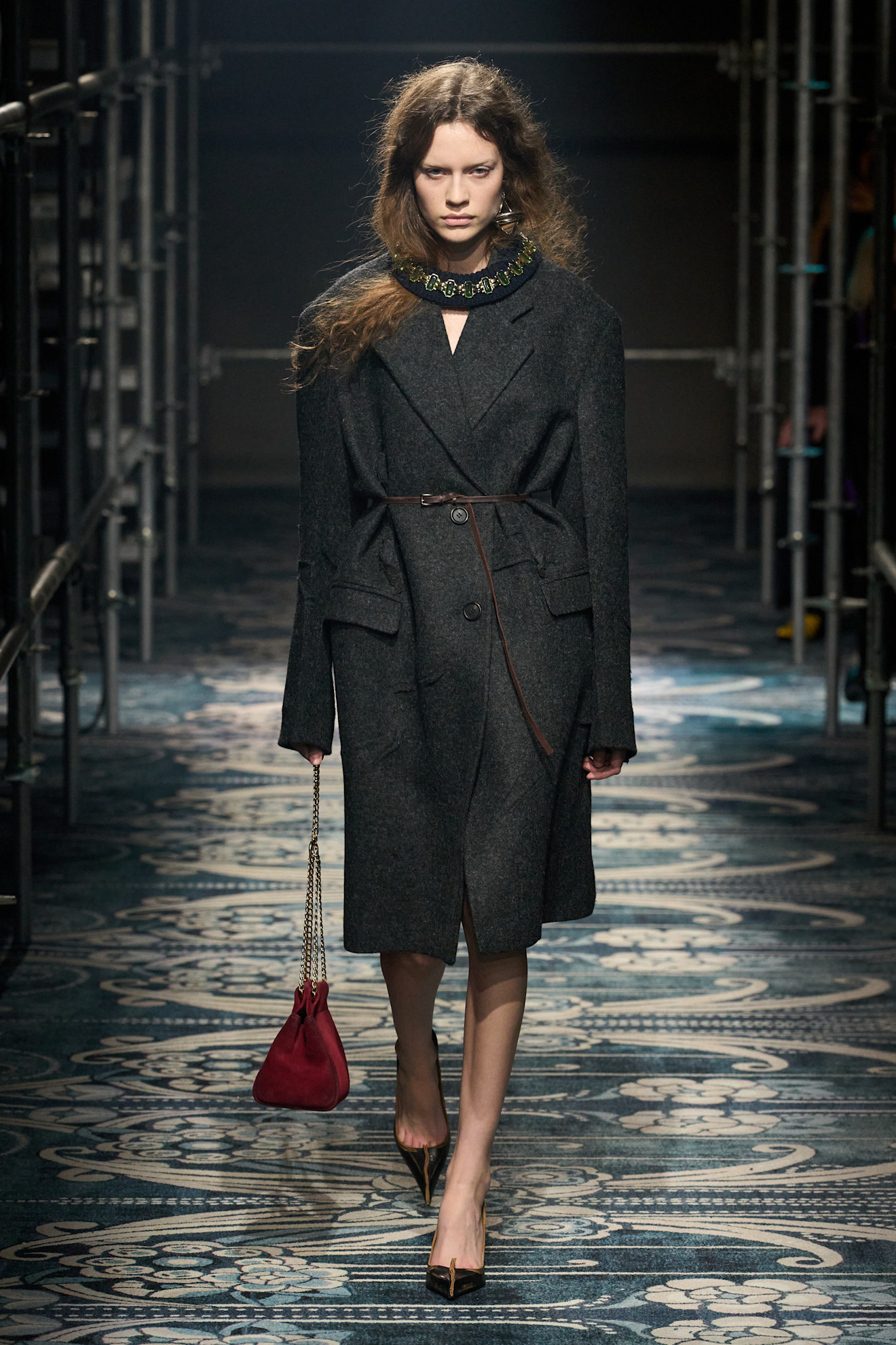 Prada antiqued štikle