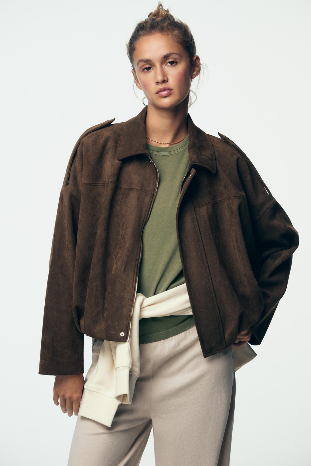 Zara viralna suede jakna