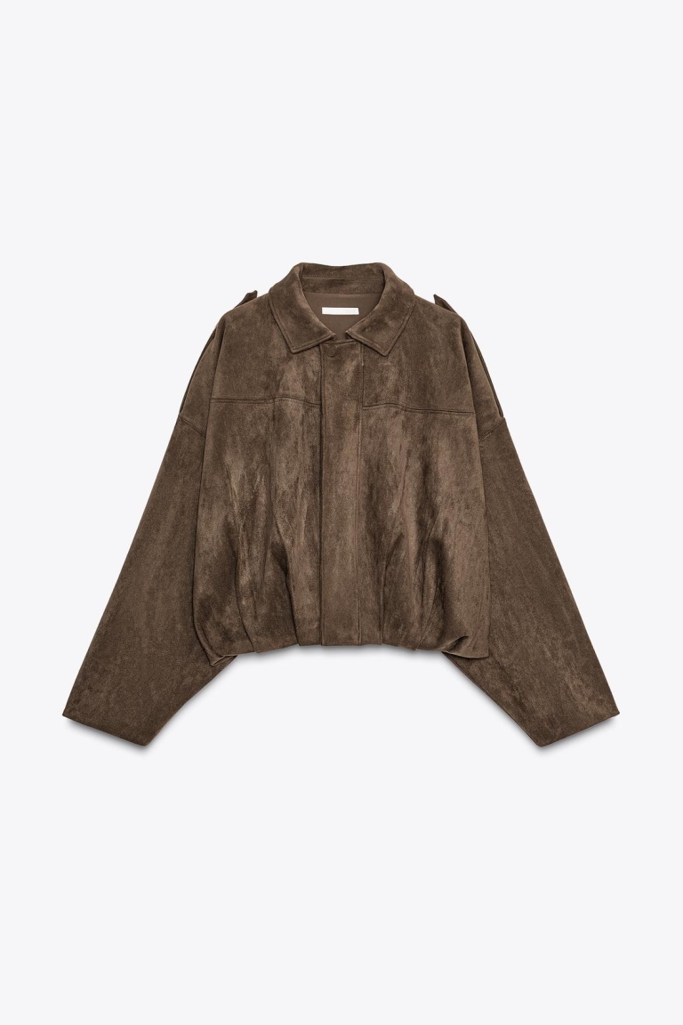 Zara viralna suede jakna