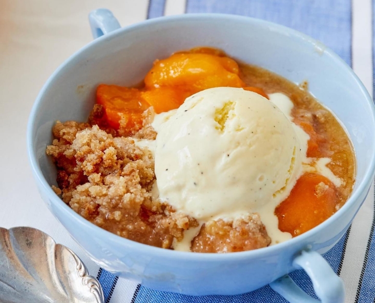 crumble od marelica