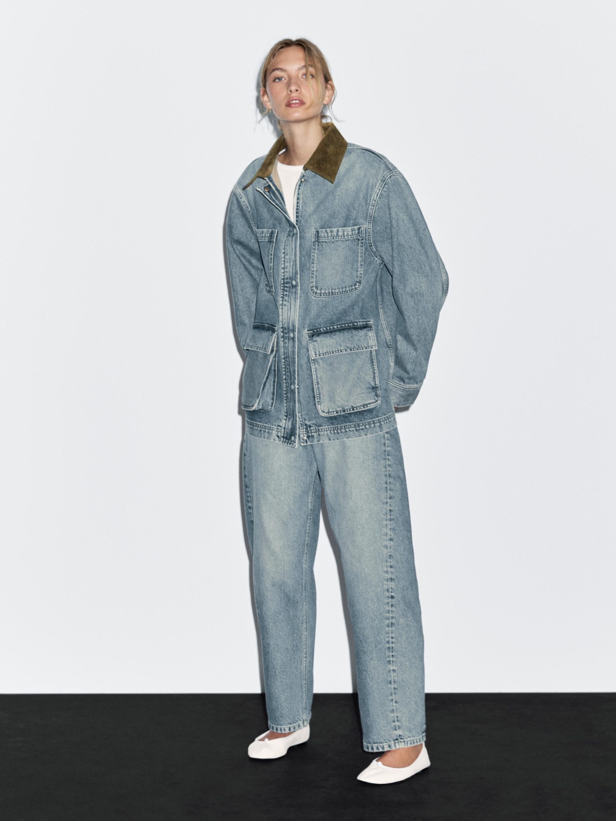 denim komplet