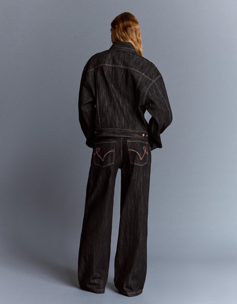 denim komplet