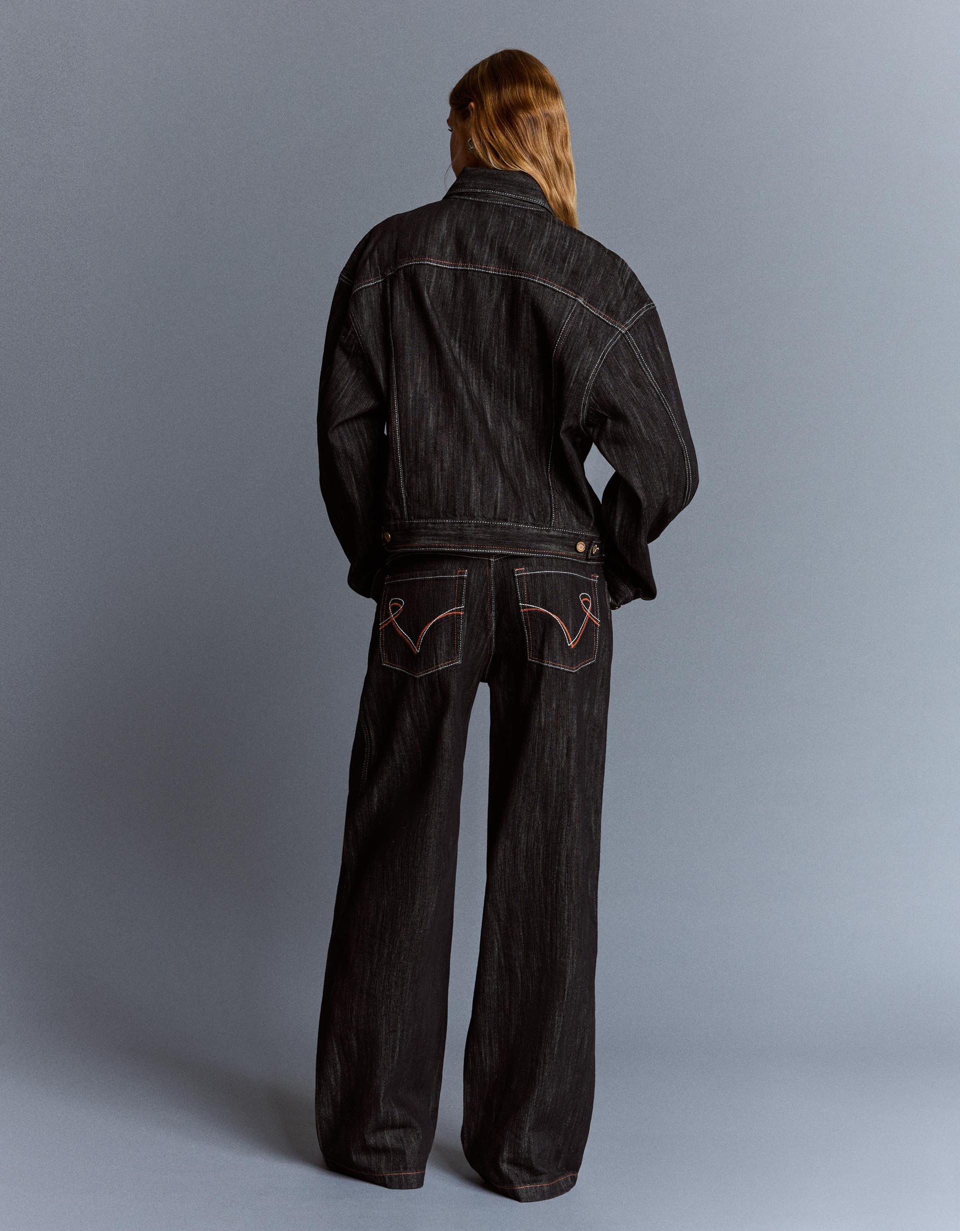 denim komplet