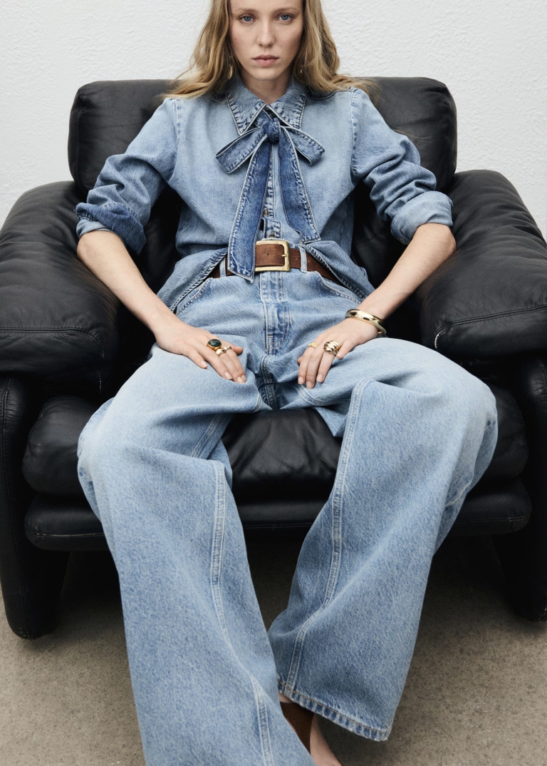 denim komplet mANGO