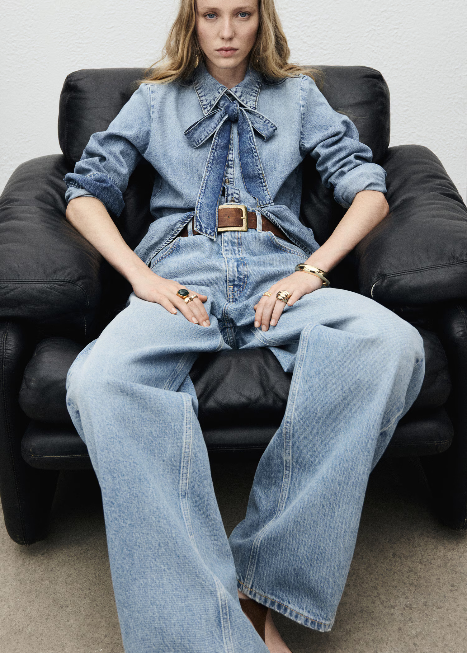 denim komplet mANGO